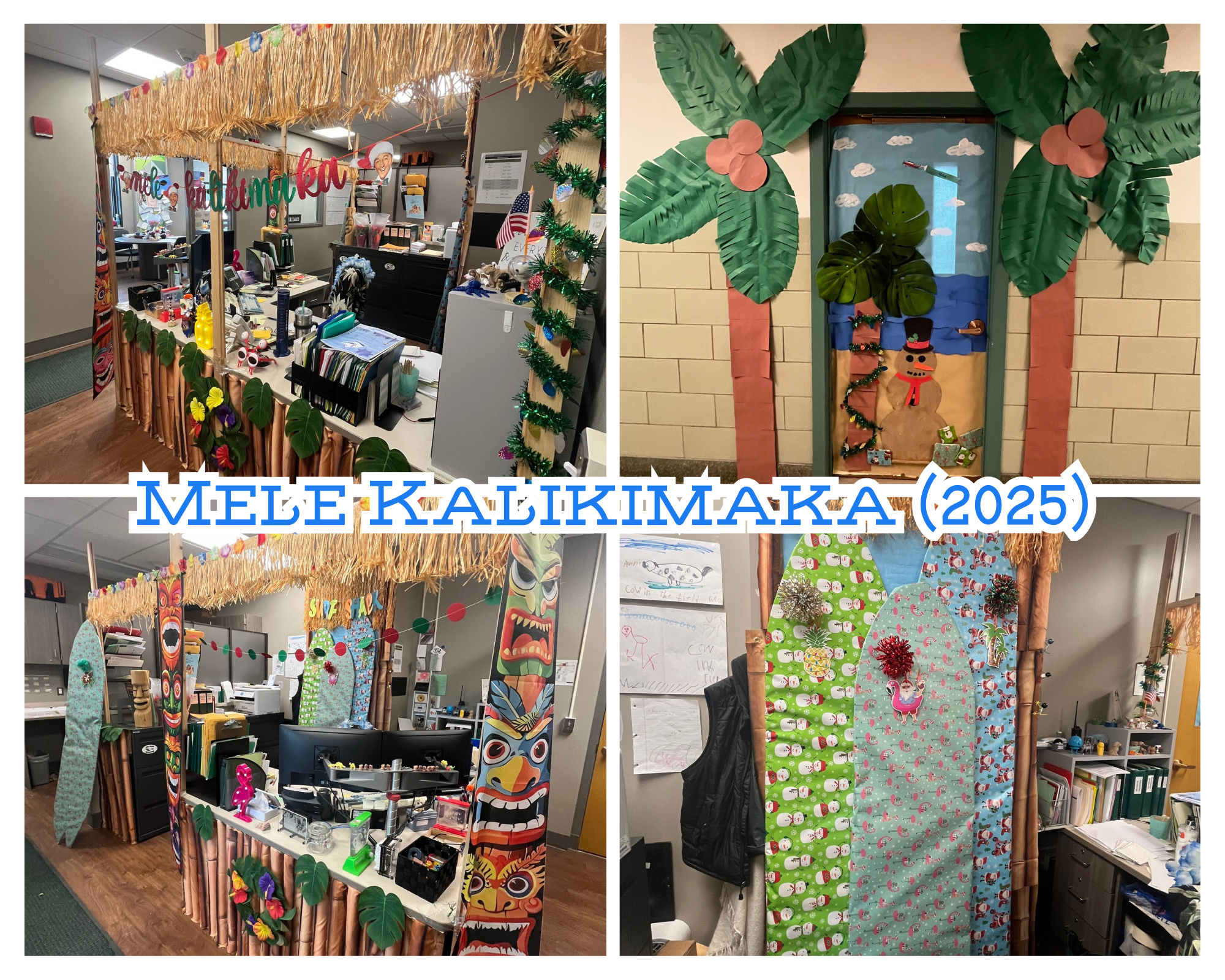 Mele Kalikimaka Display 2025